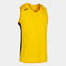 Camiseta sin mangas hombre Cancha III amarillo negro