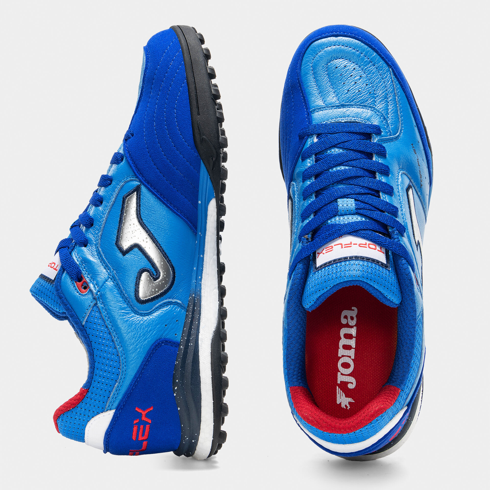 Football boots Top Flex Rebound 26 turf blue | JOMA®