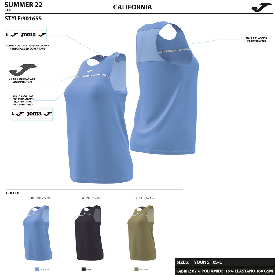 CAMISETA SIN MANGAS URBAN STREET