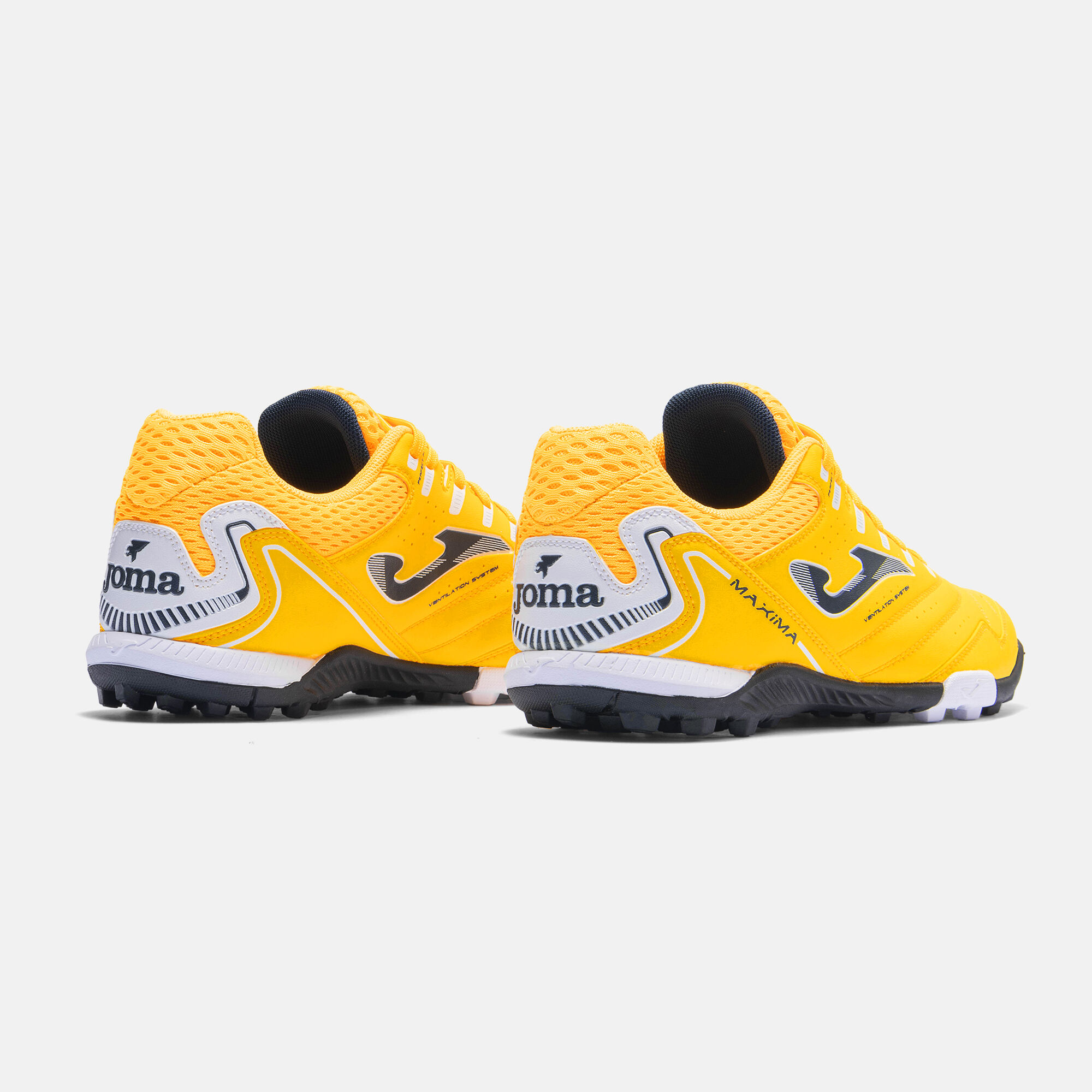 Football boots Maxima 26 turf fluorescent saffron | JOMA®