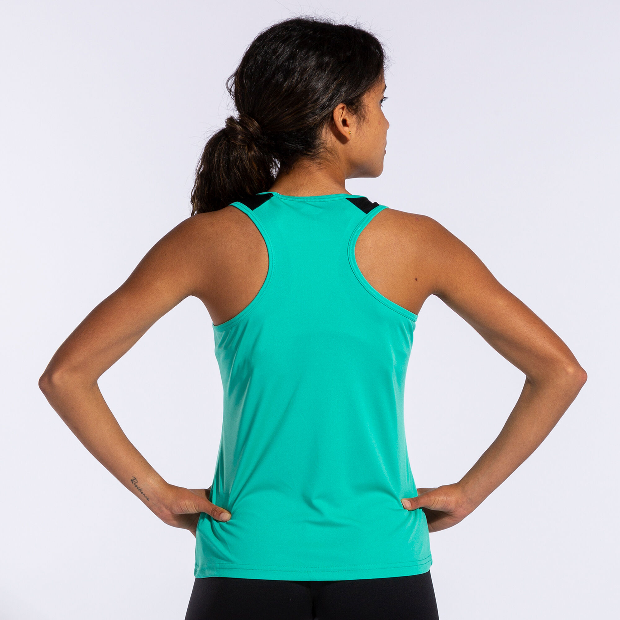 Tank top woman Montreal green black | JOMA®