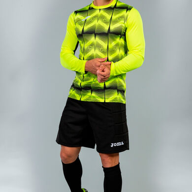 LANGARMSHIRT MANN PORTERO DERBY IV NEONGELB