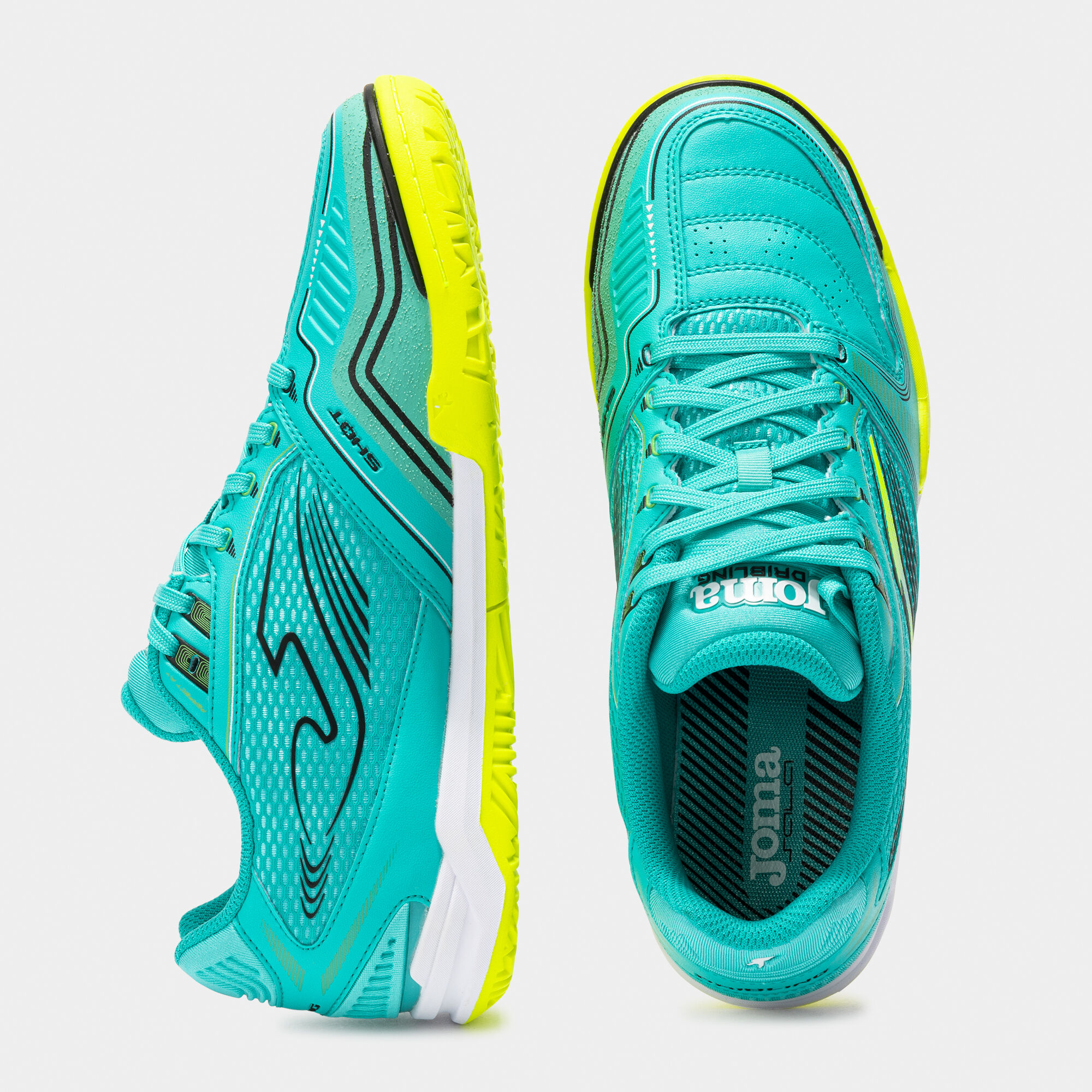 Futsal shoes Dribling 25 indoor turquoise | JOMA®