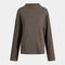 Sweatshirt woman Mimetic brown