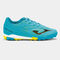 Botas f&uacute;tbol Evolution Jr 26 moqueta - turf junior turquesa