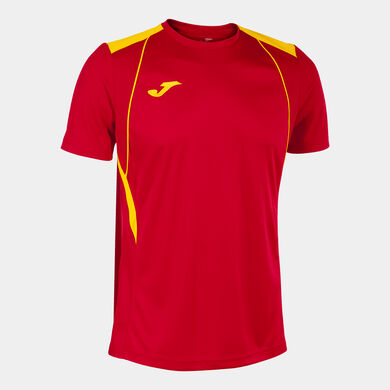 Kurzarmshirt mann Championship VII rot gelb