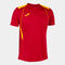 T-shirt maniche corte uomo Championship VII rosso giallo