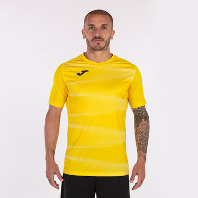 Maglia a manica corta uomo Grafity II giallo