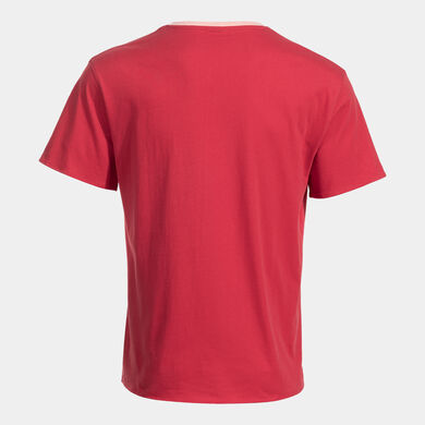 Camiseta manga corta unisex Mimetic rojo rosa