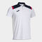 Polo manga corta hombre Toledo blanco marino