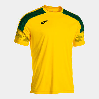 Shirt short sleeve man Championship VIII yellow green