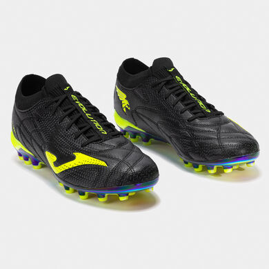 Botas fútbol Evolution Top 25 césped artificial AG negro