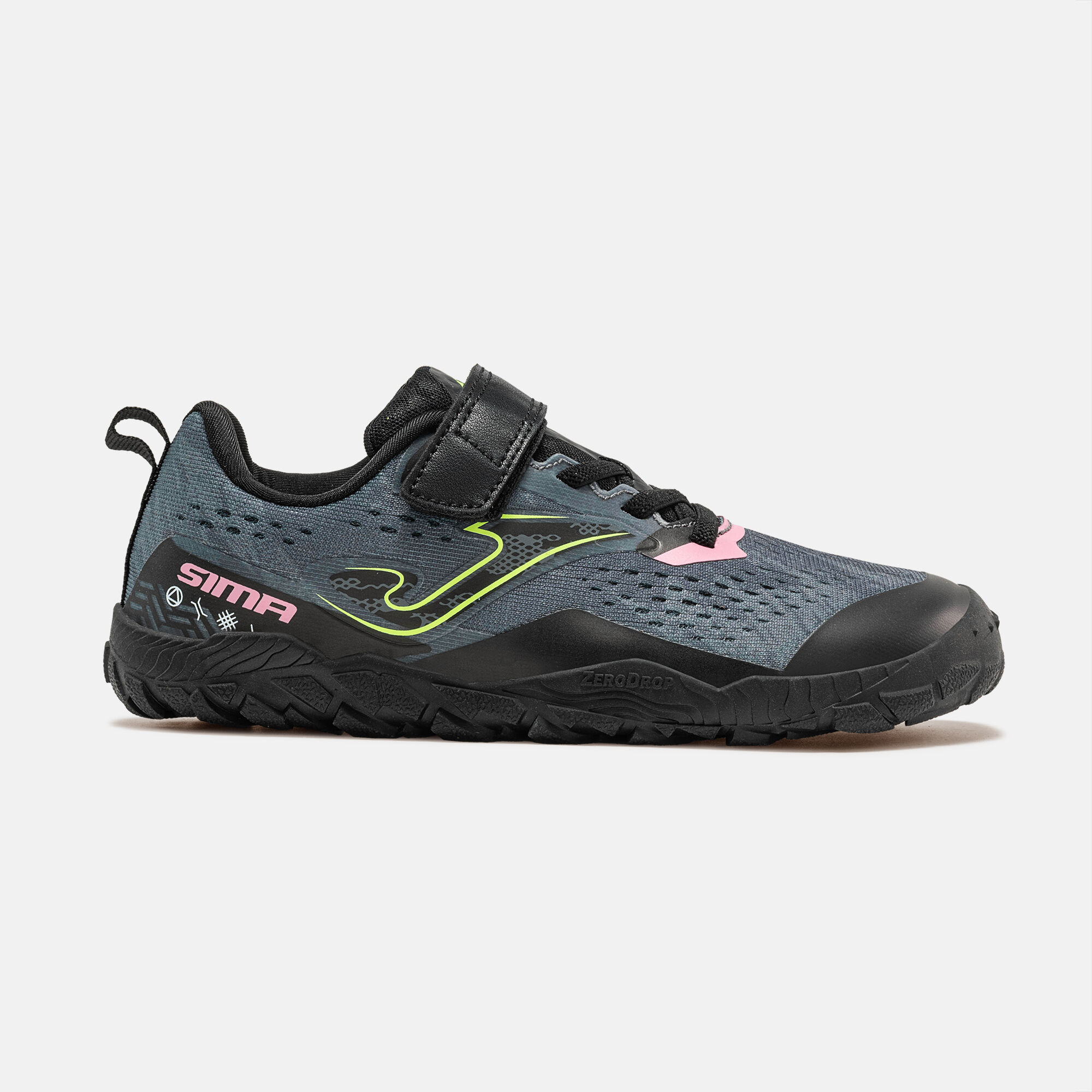 Chaussures De Trail Unisexes Pour Enfants Grisport - Respirantes, Semelle Profilée - Pour Randonnée, Course, Outdoor - Taille Normale, Fermeture Lacets - 10