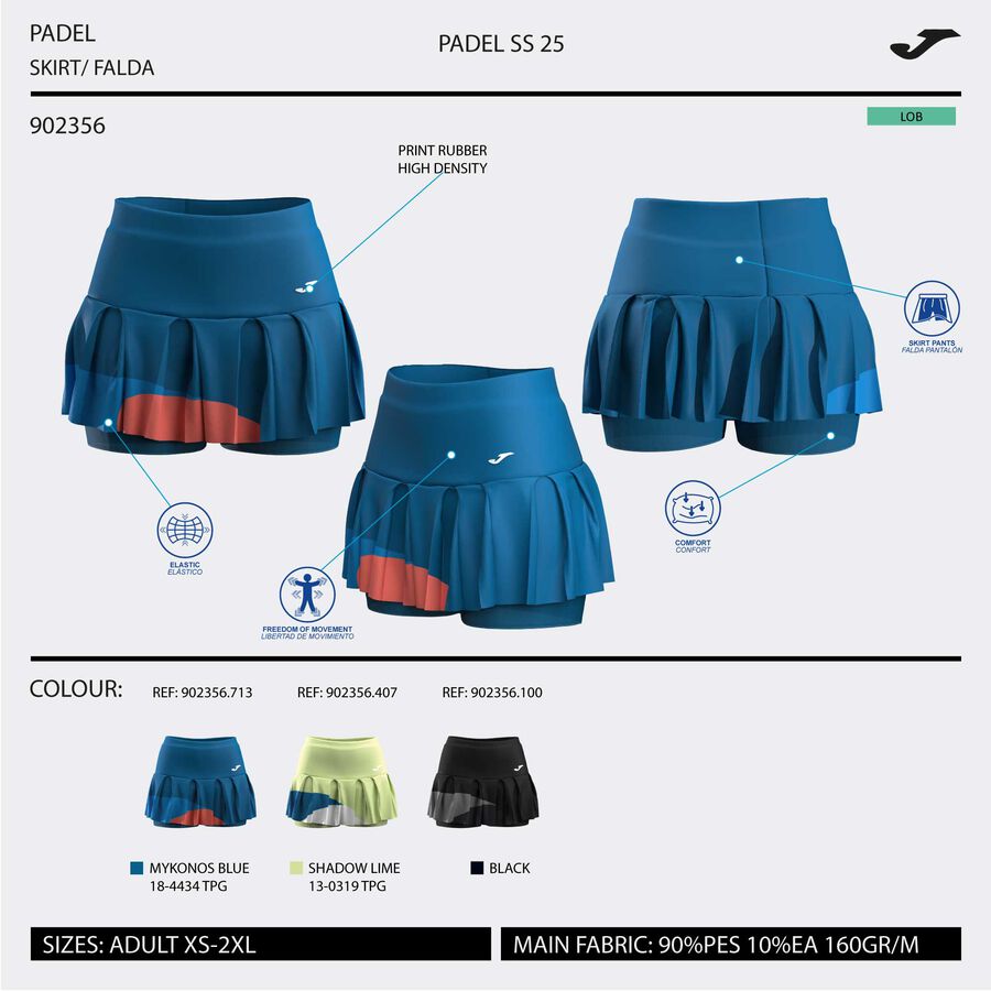 FALDA TORNEO
