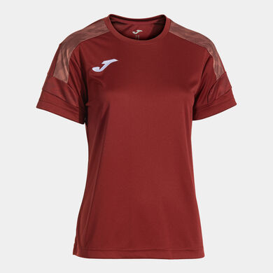 Camiseta manga corta mujer Championship VIII burdeos