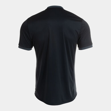 Camiseta manga corta hombre Referee negro antracita