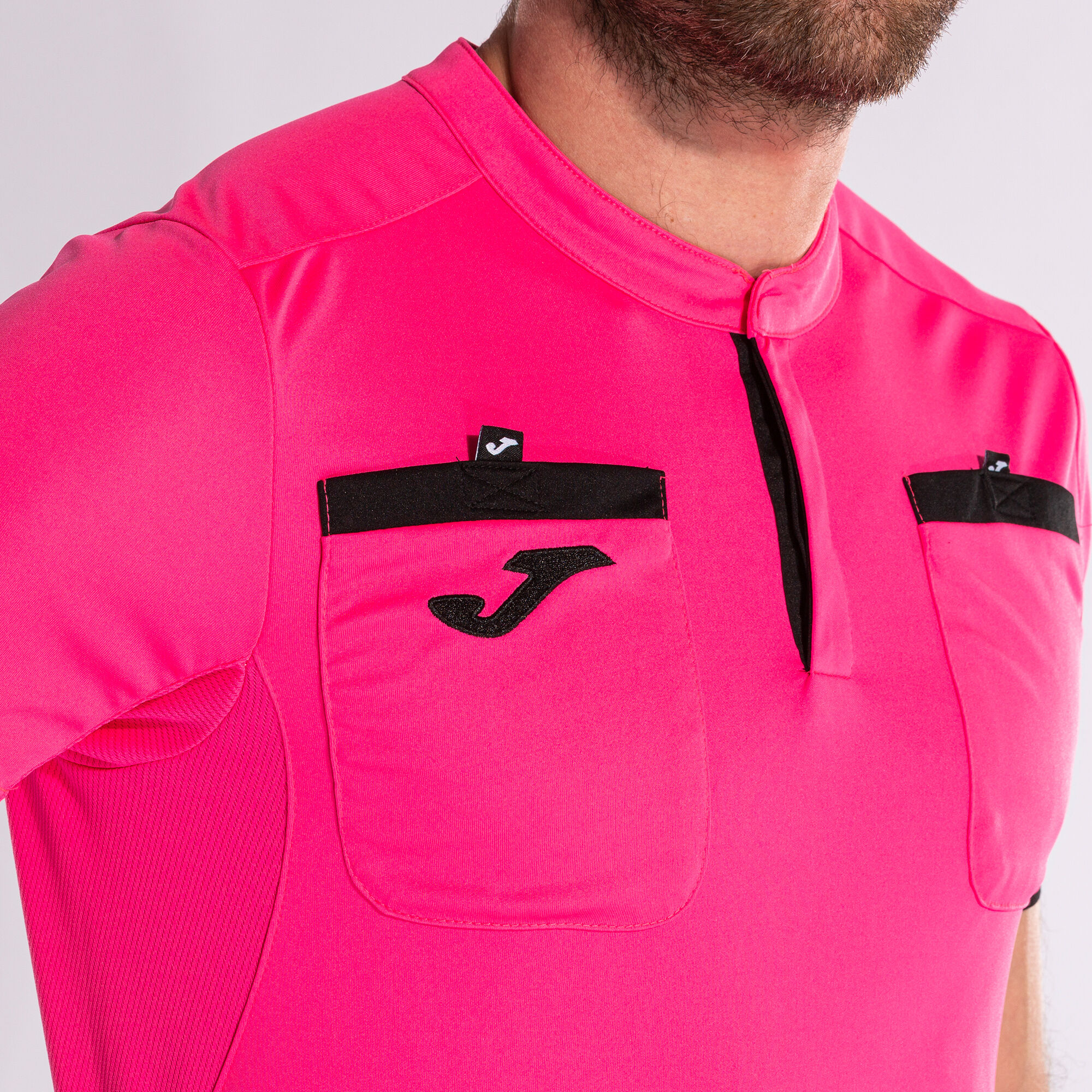Pink soccer referee jersey new arrivals