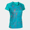 Shirt short sleeve woman Elite IX turquoise
