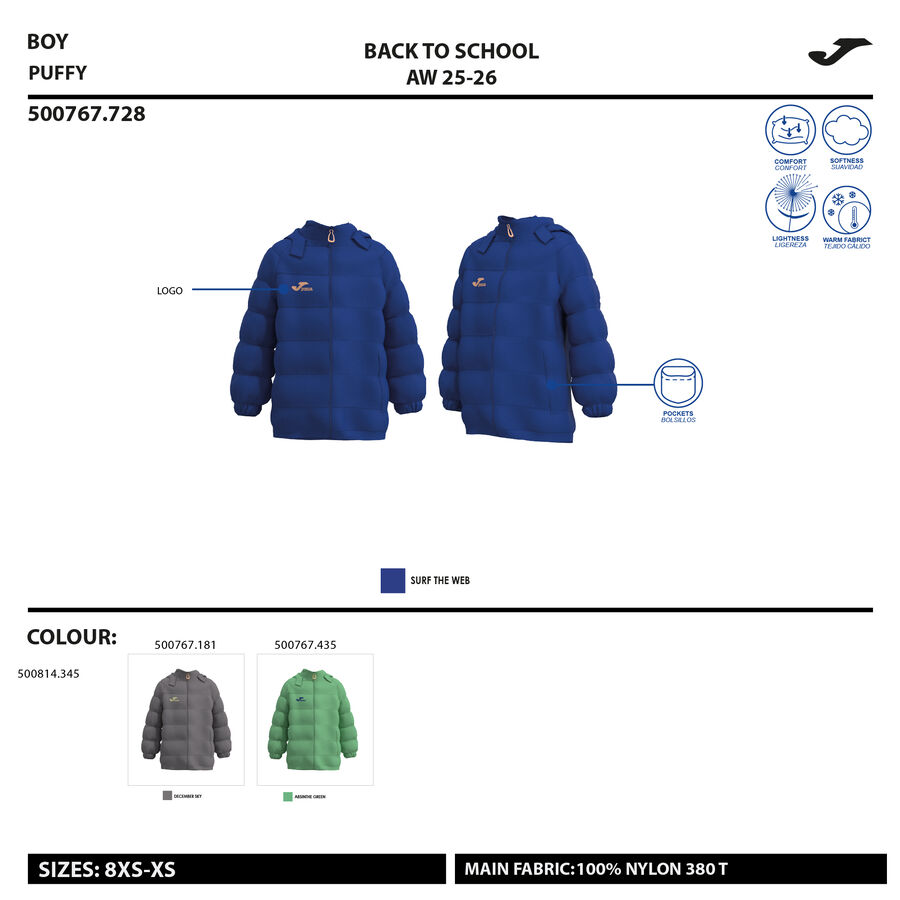 ANORAK JOMA KIDS