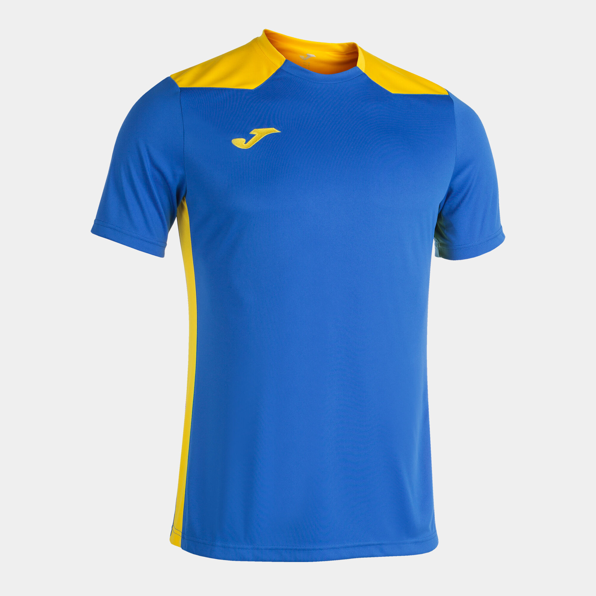 Shirt short sleeve man Championship VI royal blue yellow JOMA