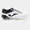 Botas fútbol Numero-10 24 terreno firme FG blanco negro