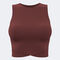 Top femme Core bordeaux