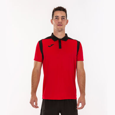 Polo manga corta hombre Championship V rojo negro