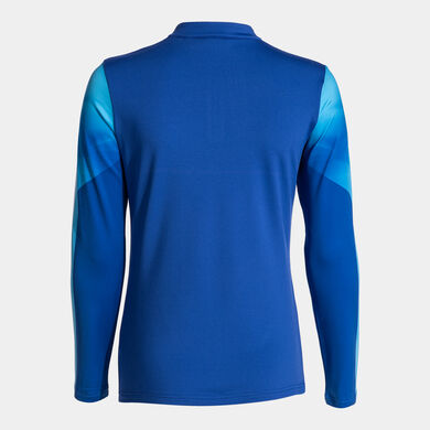 Sudadera mujer Elite XI royal blanco