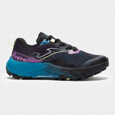 Zapatillas trail Sima Lady 25 mujer negro azul