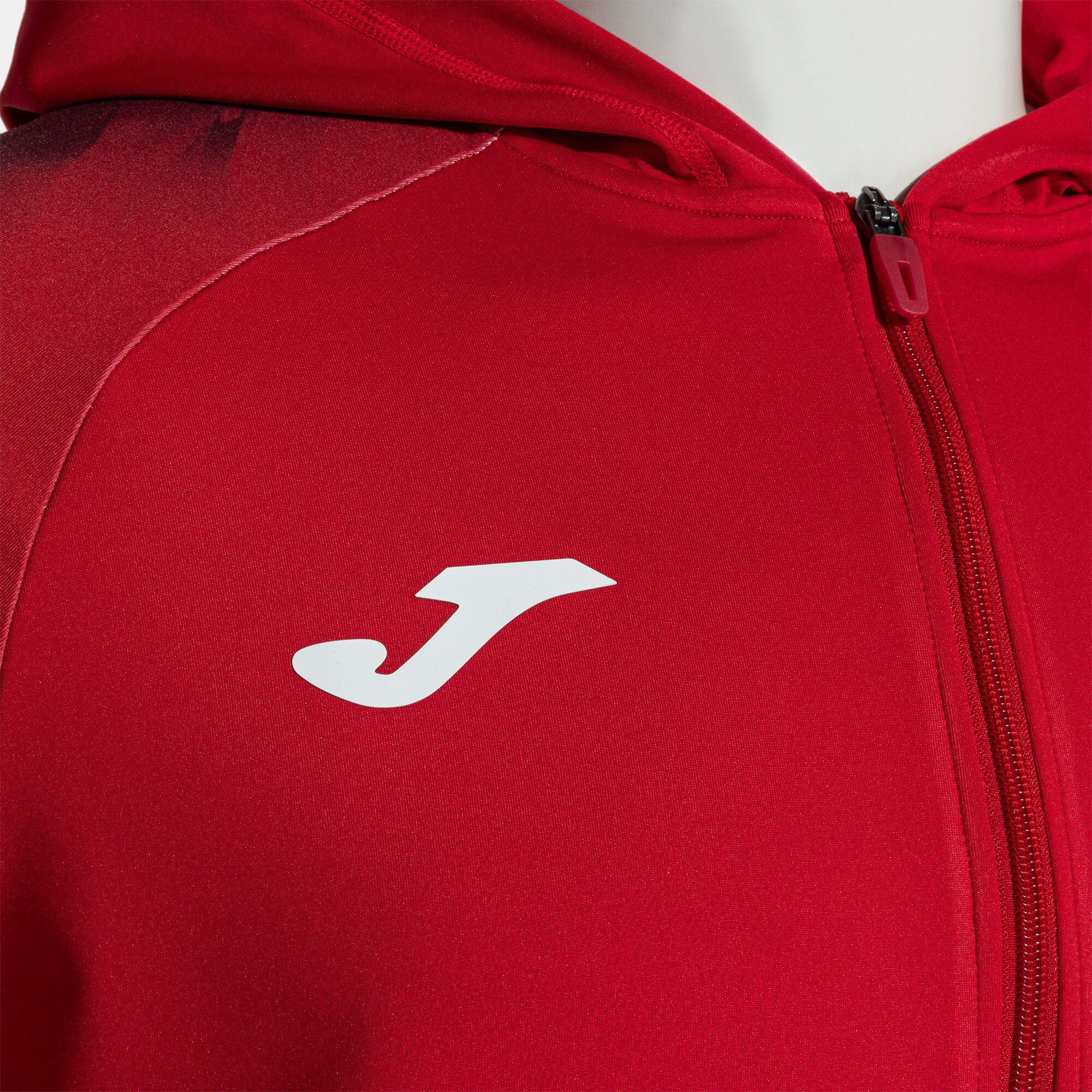 Sweat à Capuche Zippé Joma Elite XI Pour Homme - Polaire Intérieure, Coupe Ajustée, Manches Raglan - 2
