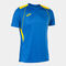 T-shirt maniche corte uomo Championship VII blu royal giallo