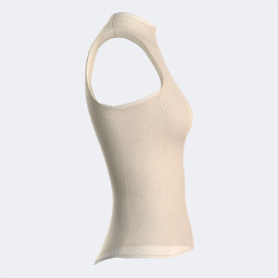 Débardeur sans manches femme Crono beige