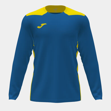 Camiseta manga larga hombre Championship VI royal amarillo