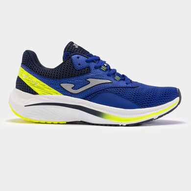 Zapatillas running Active 24 hombre royal amarillo flúor