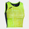 Tank-top woman Elite VIII navy blue fluorescent yellow