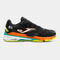 Scarpe Slam 22 argilla uomo nero arancione fluorescente