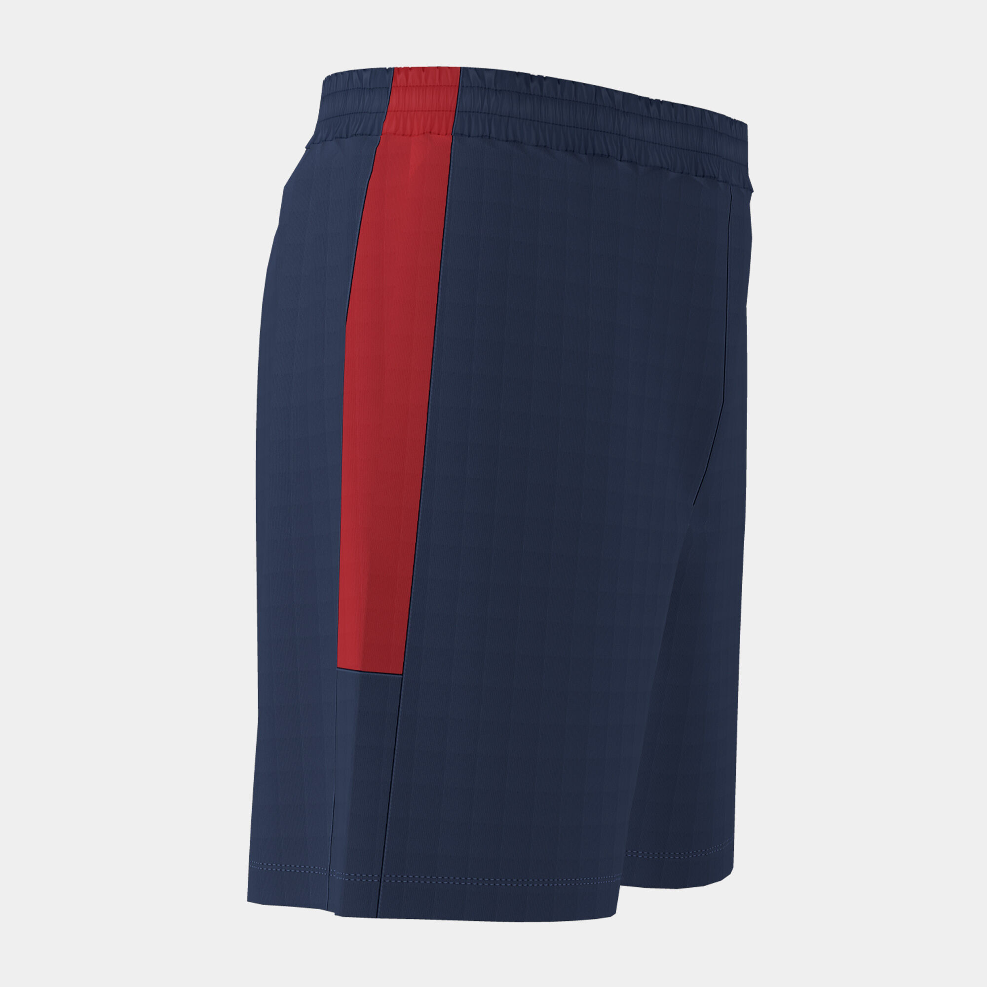 Bermuda shorts man Eco Championship navy blue red