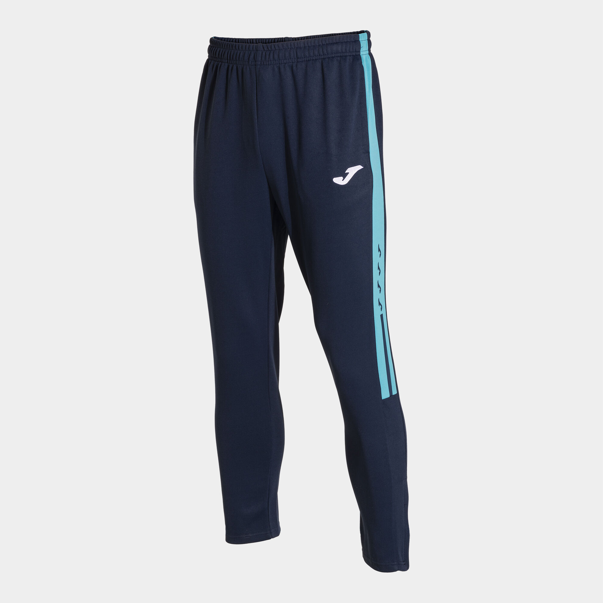 Longs pants man Olimpiada navy blue fluorescent turquoise