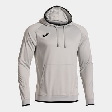 Hooded sweater man Combi Premium medium gray