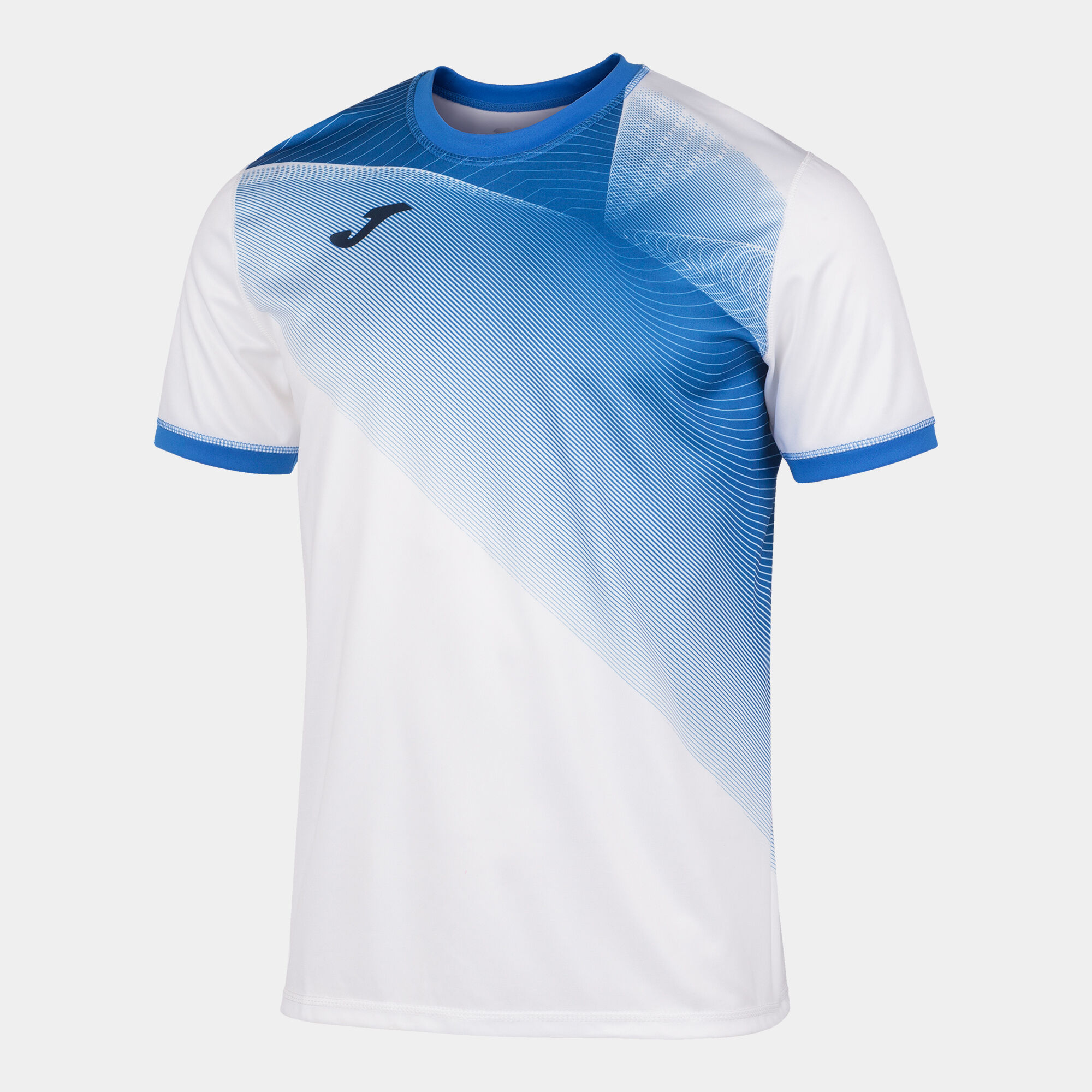 Joma Camiseta Manga Corta Hispa Iii azul camisetas entrenamiento fútbol  manga corta niño