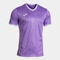 Shirt short sleeve man Gold VII violet white