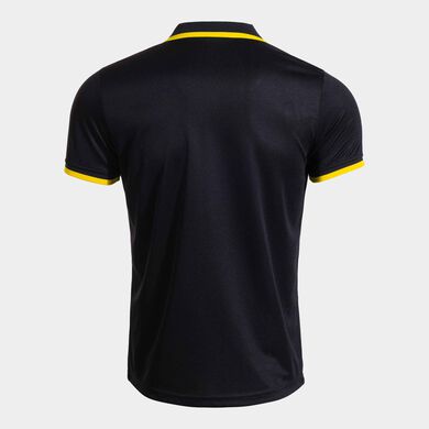 Polo manga corta hombre Combi Premium negro amarillo