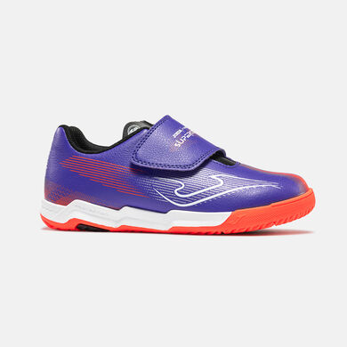 Scarpe calcio a 5 Supercopa Jr 26 indoor junior porpora