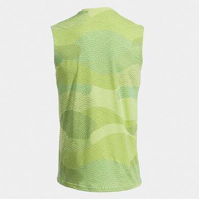 Débardeur sans manches homme Challenge vert citron