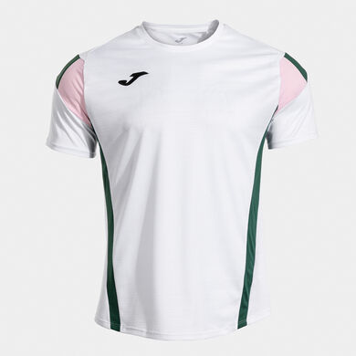Shirt short sleeve man Montreal white green