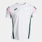 Shirt short sleeve man Montreal white green