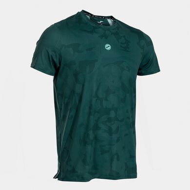 Camiseta manga corta hombre indoor turquesa