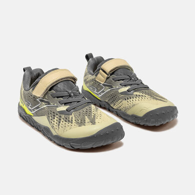 Chaussures trail running Sima Junior Barefoot 25 junior camel