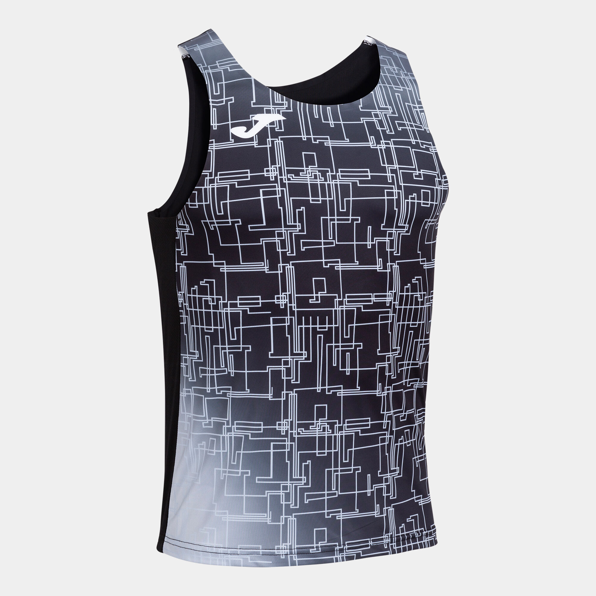Camiseta tirantes hombre Elite VIII negro JOMA