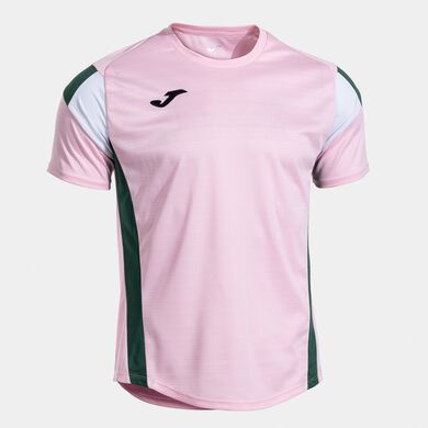 T-shirt manga curta homem Montreal rosa verde